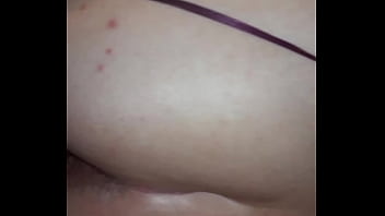 Preview 3 of Leona Sunny - White girl getting it from the back on her side moaning