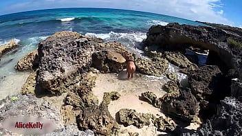 Preview 3 of Arabian Fouking Video - OMG! WATCH IT! Tourist Made a Video Of A Girl Masturbating Near the Sea!