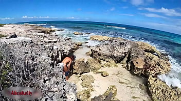 Preview 4 of Arabian Fouking Video - OMG! WATCH IT! Tourist Made a Video Of A Girl Masturbating Near the Sea!