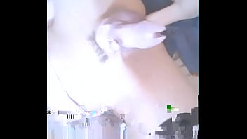 Preview 2 of Two Guys Surprise - Blonde slut t deep self facial in chastity