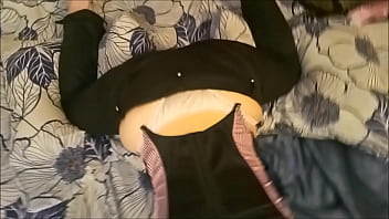 Preview 2 of Bokep Jepang Ngentot Di Teras - 785 (01) - French Amateur,  DoggyStyle Fuck,  Satin Lingerie,  Clothed Sex,  Blowjob,  Rimjob