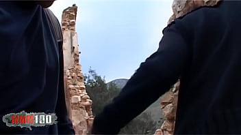 Preview 2 of Hd Video Xxx Prprooono - Skinny amateur girl deep outdoor anal sex
