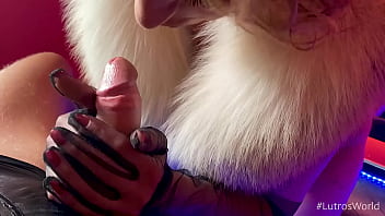 Preview 2 of Film 911 - POV Deepthroat Blowjob From Super Hot Ukrainian MILF In Fur Collar - Julia North