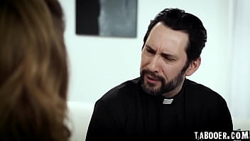 Preview 2 of Mobile Apps - Rebellious Eliza Eves seduced Priests Tommy Pistol