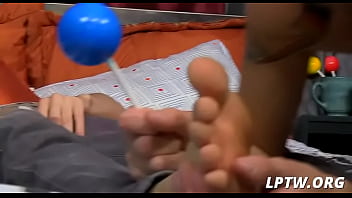 Preview 1 of Wife And Swab - Twink rides paramour in fetish scene