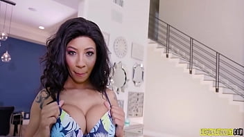 Preview 1 of Alinas Acro Sex - September Reign Extremely Horny Babe Fuck The Camera Guy