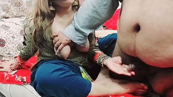 Preview 2 of Mom Aunt Lesbian - Indian Bhabhi Real Sex With Property Dealer With Clear Hindi Voice Dirty Talking