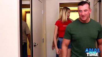 Preview 1 of Wwe Carmela Vs R James Wart - Small Boobed Anal Queen Haley Reed Ass Fucked In Front Of Her Step Dad