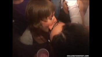 Preview 1 of Tamil Teend - Brunette Nerd Partying and Hardcore Sex on the top