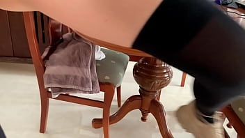 Preview 3 of Old Man Teen Piss - Boss fuck Secretary