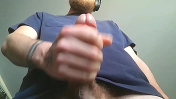 Preview 4 of Casting Amour Angels - Stoking my big white cock until I cum on your face POV