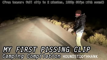 Preview 4 of Tube8 Xxx Indhan Full Mives Com - My First Pissing Clip Camping Compilation