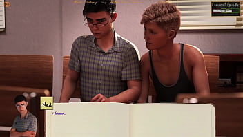 Preview 1 of Aofia Nix - Bound To College #08 - College Roommates Try To Convince Me That They Are Not Gay