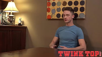 Preview 1 of Tit Warmer - TwinkTop - Pumped up jock gives bare cock to smooth muscle daddy coach