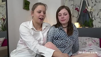 Preview 2 of Anal Sweet Girl - Julia Spoils Her Friend Sam