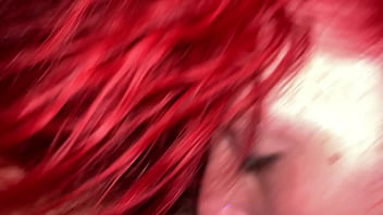 Preview 1 of Nina Kay Duck Ass Video - Sexy redhead gf sucks dick