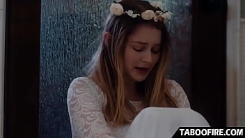 Preview 1 of Skeet Com - Mormon bride seduced by lesbian stepsister of her husband on her wedding day