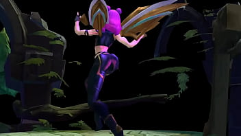Preview 2 of Day Body - KDA Kaisa SEXY HUGE ASS Dance