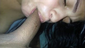 Preview 1 of Xxx B Mom And Son Fuk Dowa - sucking black cock in extreme pocv close up until he put it all in my throat so hard and makes me drop the cam then i ride him