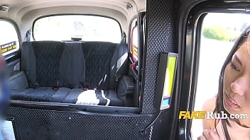 Preview 1 of Xxx Hd Nu - Thai girl with pussy piercings smashed in the back seat of a car