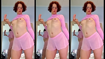 Preview 2 of Escorts Men Bb - Insatiable sissy slut with a big toy
