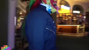 Preview 4 of Beuteful Xx - Michael Myers fucks Ebony Mystique on the Las Vegas Strip