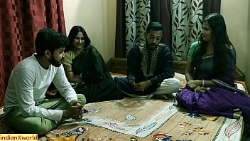 Preview 1 of Puku Lo Modda Photos - Amazing hot sex..Indian hot bhabhi swaping with Hindi hot family sex