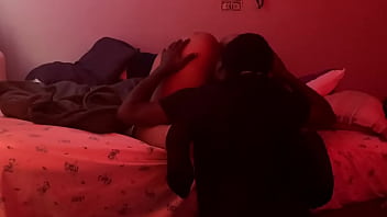 Preview 2 of Boss Sex Security Young - GucciCapone On Eating Light Skin BBW From The Back