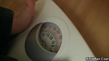 Preview 2 of Www1724emo Slut Double Throated - Big belly plumper sucks his huge rod before sex