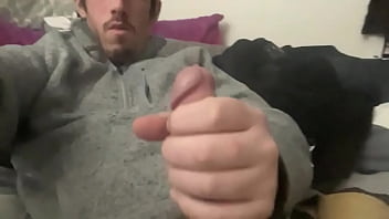 Preview 1 of Nikil Sex Video - Stroking my cock before work!