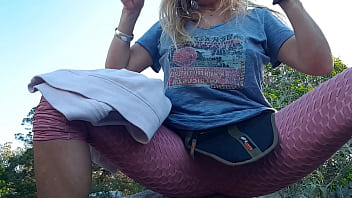 Preview 3 of Www Fuck Xxxc Hd Com - nippleringlover pissing outdoors in nature - pierced clithood &amp_ pierced nipples with huge nipple rings