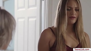Preview 1 of Australia Homemade Wife Bbw - Sexy blonde massages her girlfriend clit