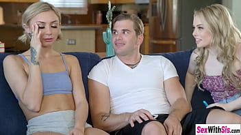 Preview 3 of School Xxx Sexy Full - Stepbrothers big hard dick is better than teens Chloe Temple new vibrator
