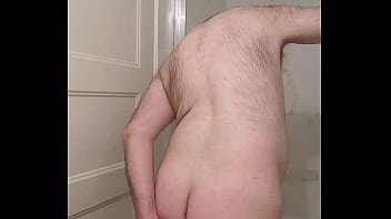 Preview 2 of Yuo Jizz Dog - Nude Martin Lavall&eacute_e sodomizes himself and shoves his dildo in his mouth afterwards