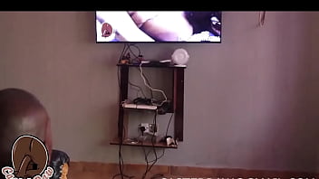 Preview 1 of Lady In Wc - watching porn with my big until he fuck me hard