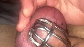 Preview 4 of Scool Sex Girl - My new chastity device