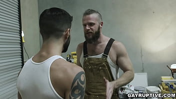 Preview 3 of Muslim Shaadi - Gayruptive.com - What a meaty huge black cock you got Deep Dicc. Casey Everett and Brian Bonds are construction workers who need their latest project to pass inspection. When Deep arrives Casey and Brian offer him their cock