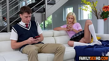Preview 1 of Pregnant Cries - Young stepsister asks stepbro to make her cum | taboo sex