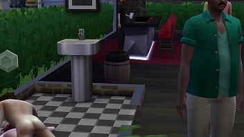 Preview 3 of Mom Son Affairs Videos - Valerie Visxen in the sims xxx world (wicked Whims)  &quot_kxxxing softly&quot_