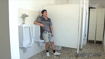 Preview 1 of Dirty Audio Xxx - Bareback BBC quickie in a public restroom