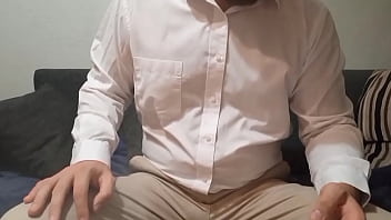 Preview 1 of Xxxx Animalcom - Hetero peludo de oficina se desnuda en video para su jefe
