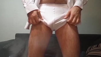 Preview 4 of Xxxx Animalcom - Hetero peludo de oficina se desnuda en video para su jefe