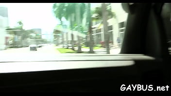 Preview 2 of Aja 18 - Explicit schlong riding with gays