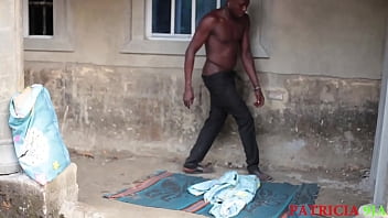 Preview 1 of Three Lesbians Have A Group Orgy - BBW PATRICIA 9JA  BANGING ON UNCOMPLETED BUILDING SIDE WITH TEEN AMATUER PORNSTAR