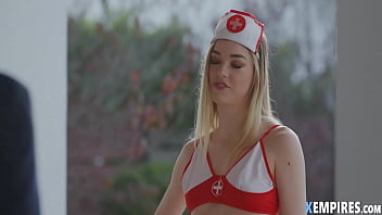 Preview 1 of Curvy Booty Gets Licked - Anny Aurora Real Slut Nurse