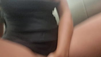 Preview 3 of Beautiful Treesome Sex - I was caught squirting in my hotel&#039_s elevator