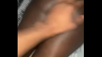 Preview 4 of Old Man Fukeing Ass - Black skinned ebony teen body worshipped and spanked