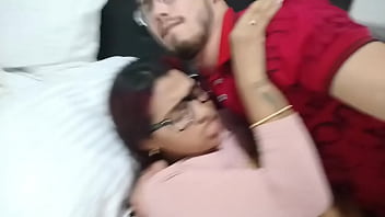 Preview 1 of Two Xxxxvf - brunette with big natural tits fucks deliciously and without a condom I found her on a dating app and she came to us in United States New York