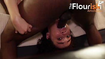 Preview 4 of Asa Akira Real Wife Stories - Trailer Ebony Threesome of Willow Ryder with Brick and Black