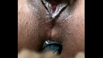 Preview 3 of Cuterus Teen - hitachi play with buttplug orgasm contractions @8.42